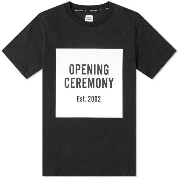 Opening Ceremony Black Logo T Shirt - Picture 1 of 3